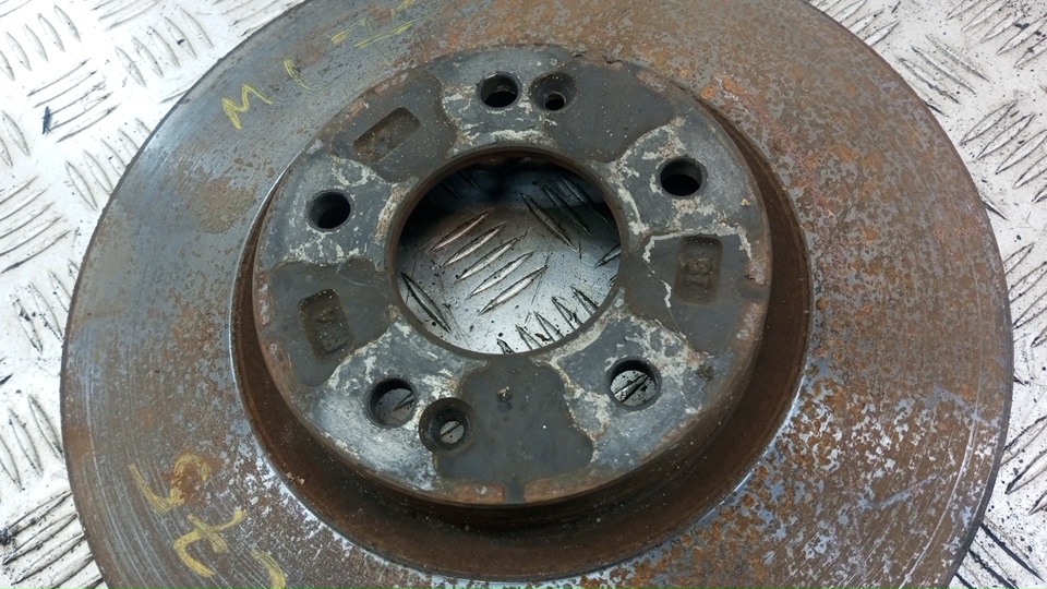 Диск тормозной передний вентилируемый