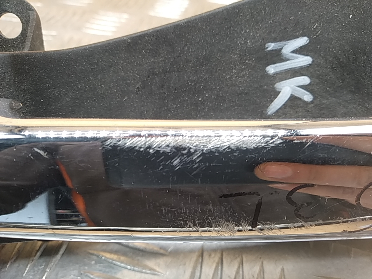 Ручка двери задней наружная левая