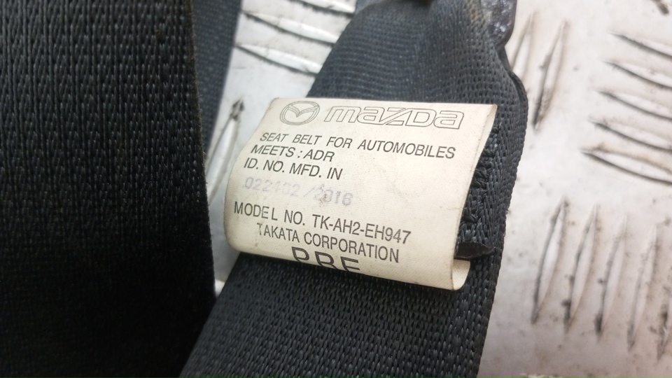 Ремень безопасности с пиропатроном