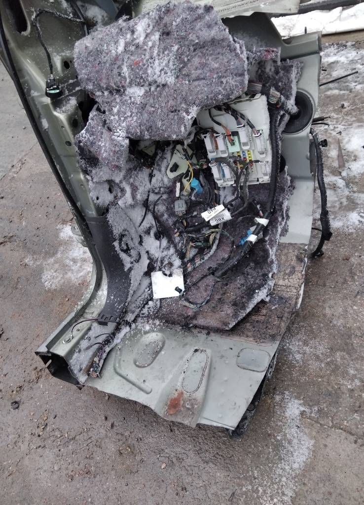 Лонжерон передний левый