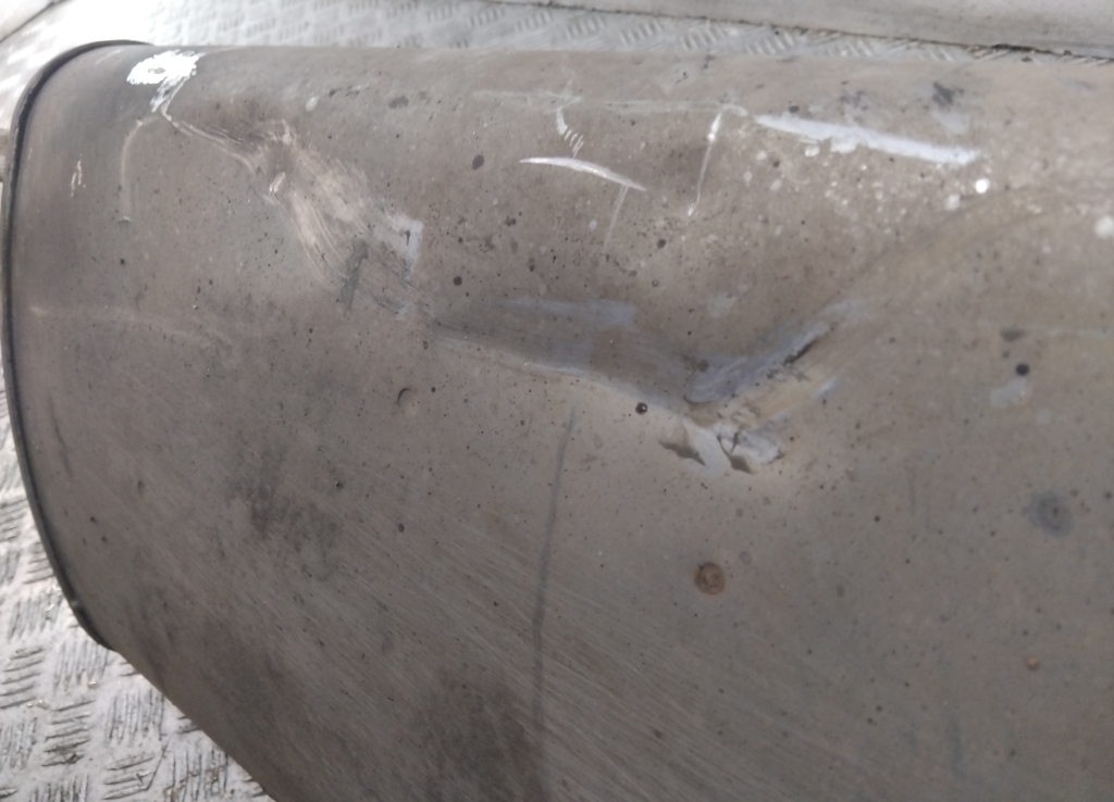 Глушитель задняя часть