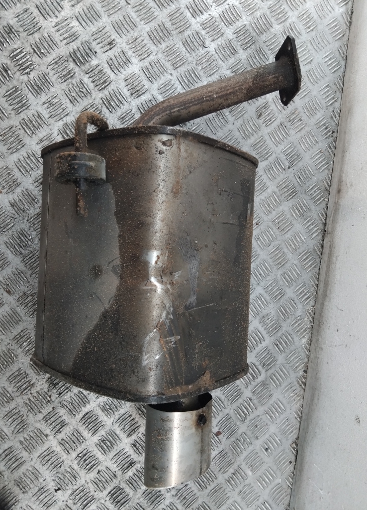 Глушитель задняя часть