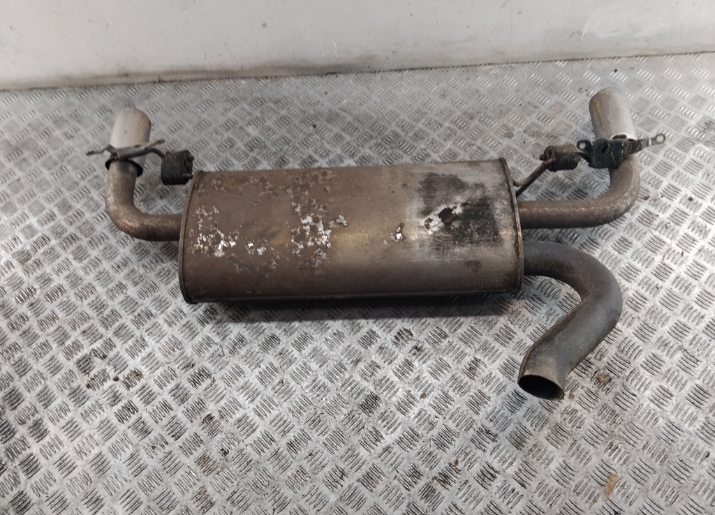 Глушитель задняя часть