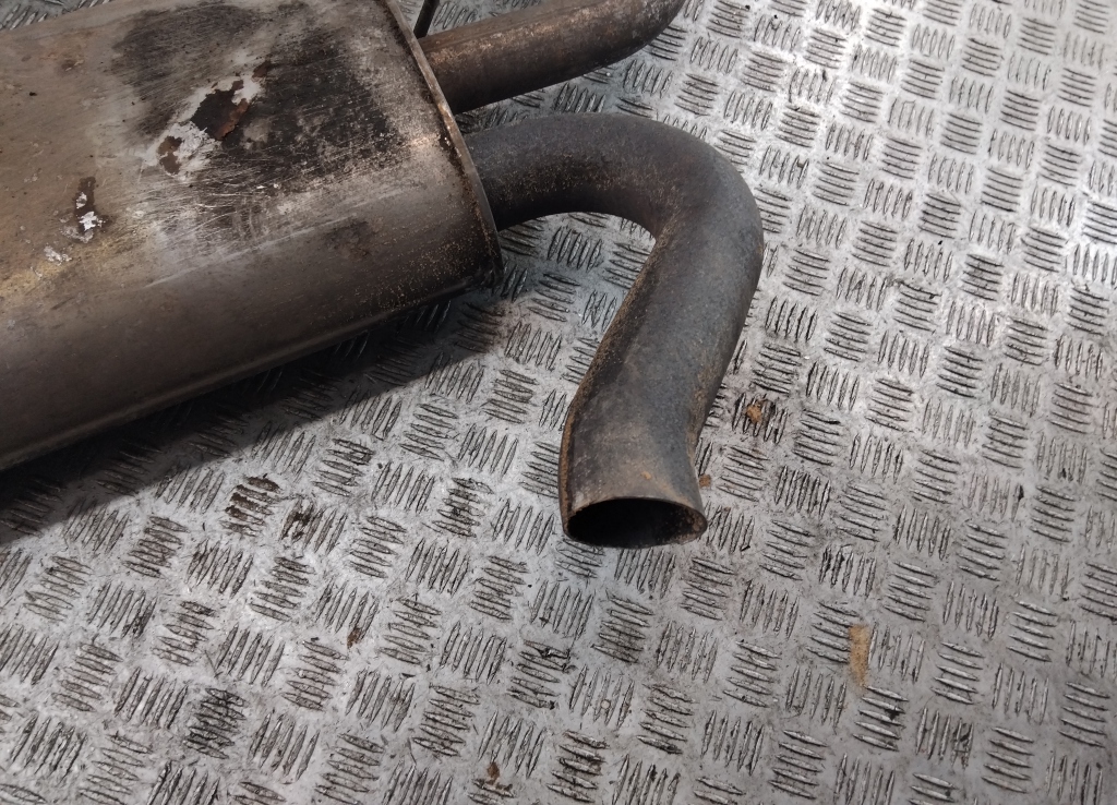 Глушитель задняя часть