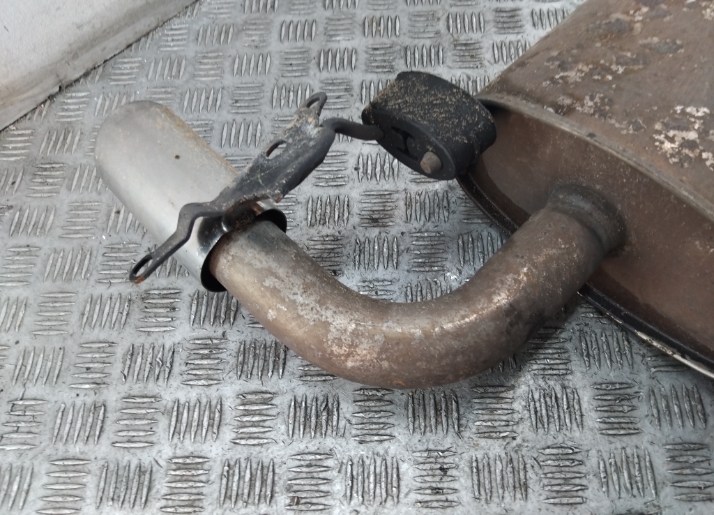 Глушитель задняя часть