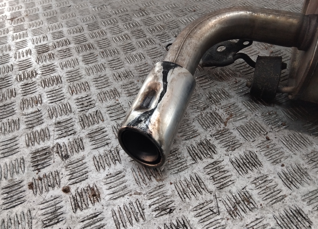 Глушитель задняя часть