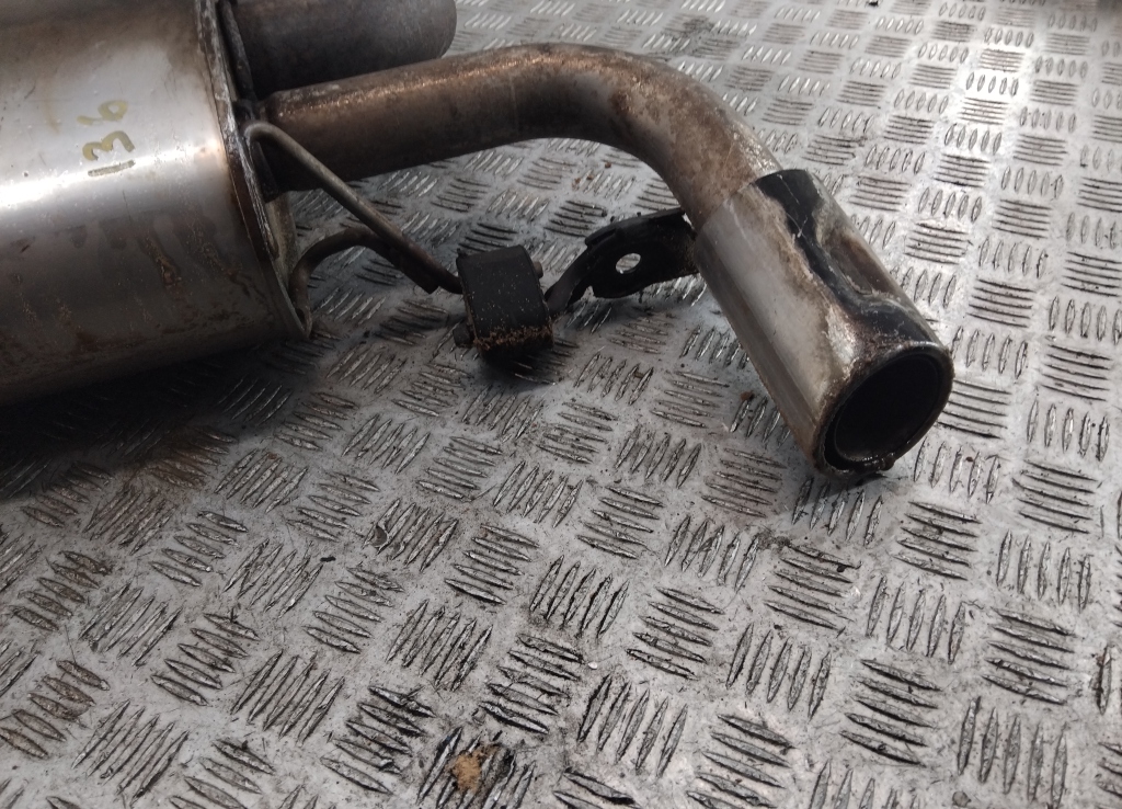 Глушитель задняя часть