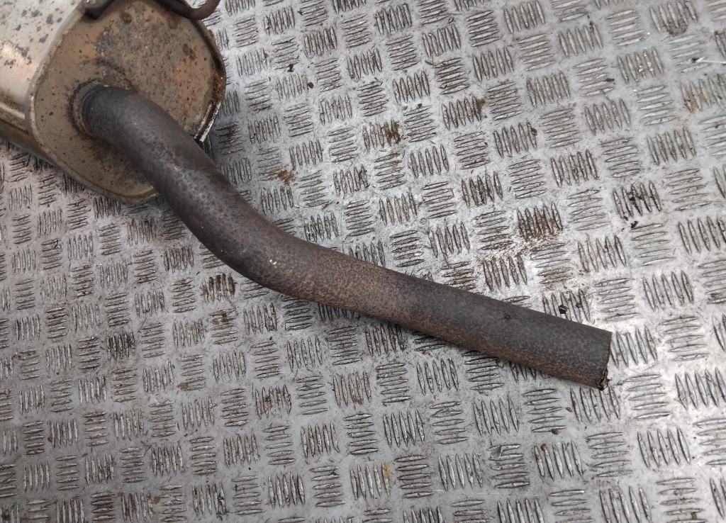 Глушитель задняя часть