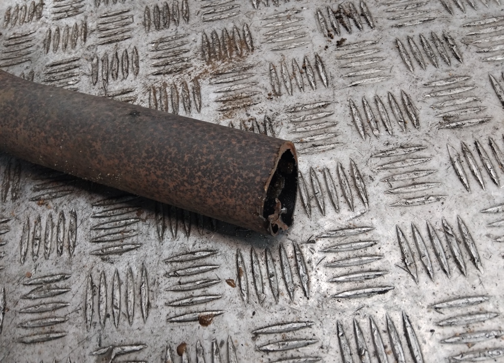 Глушитель задняя часть