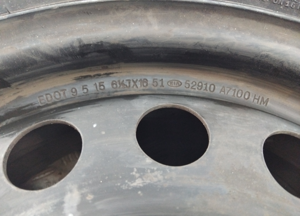 Диск запасного колеса/докатка