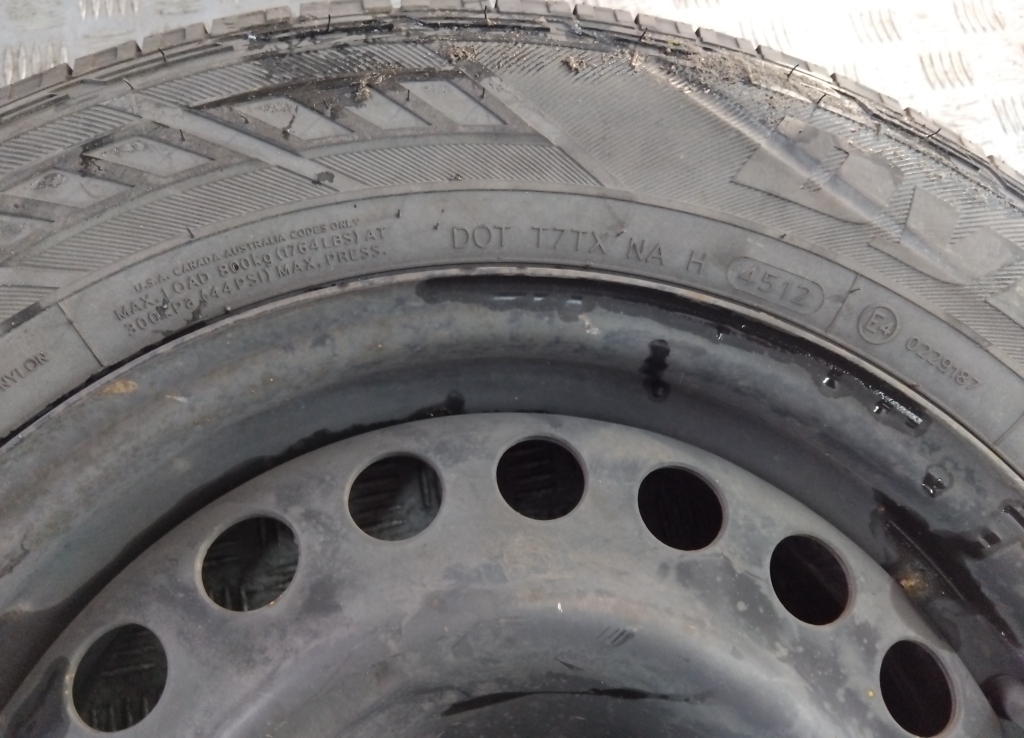 Диск запасного колеса/докатка